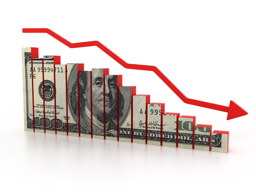 US dollar decreasing inflation