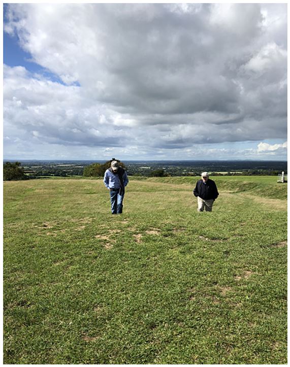 Climbing the Hill of Tara