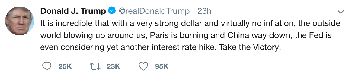 Donald Trump tweet