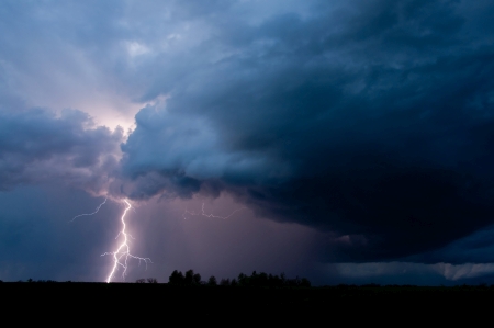 Storm clouds