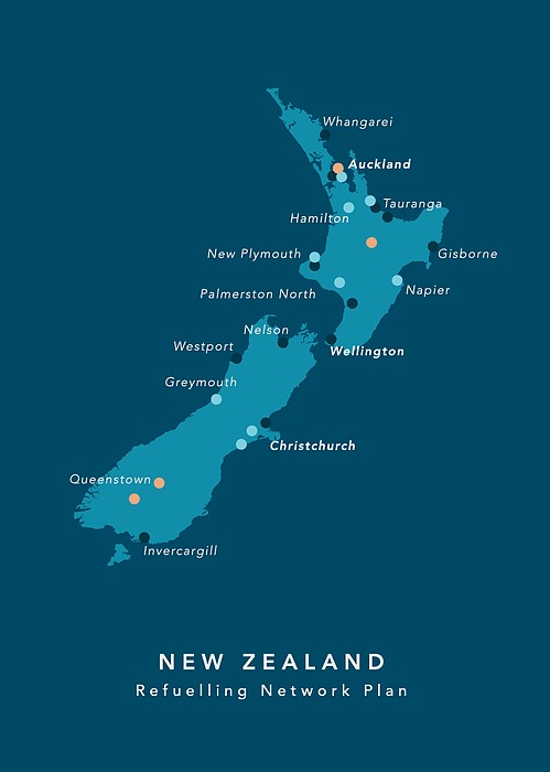 Newzealand Refuelling Network Plan