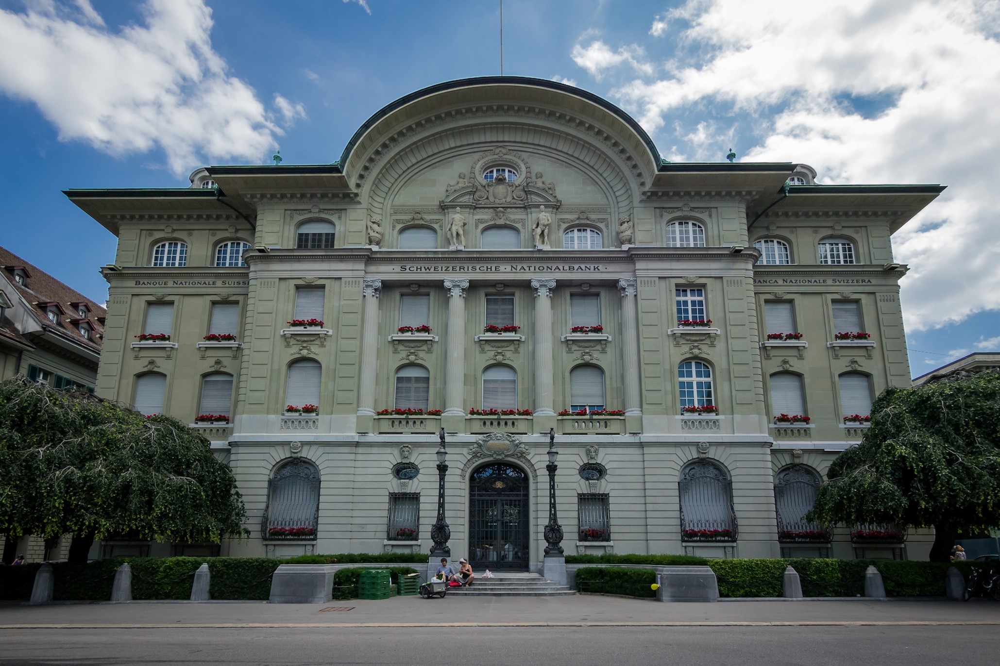 Switzerland, Swiss National Bank, Bern
